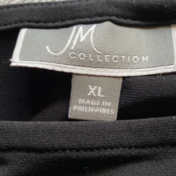 JM Collection NWT 3/4 Sleeve Top - Picture 11 of 11